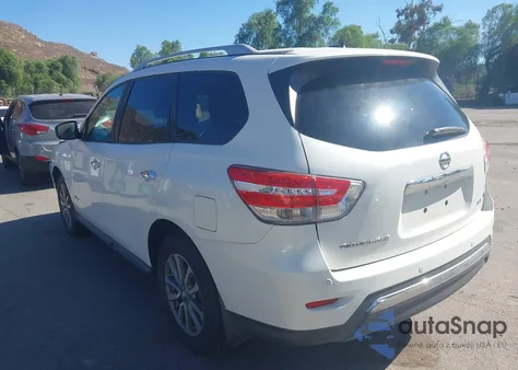 2014 Nissan Pathfinder Hybrid Sv z USA, uszkodzony, nr VIN 5N1CR2MN9EC646840